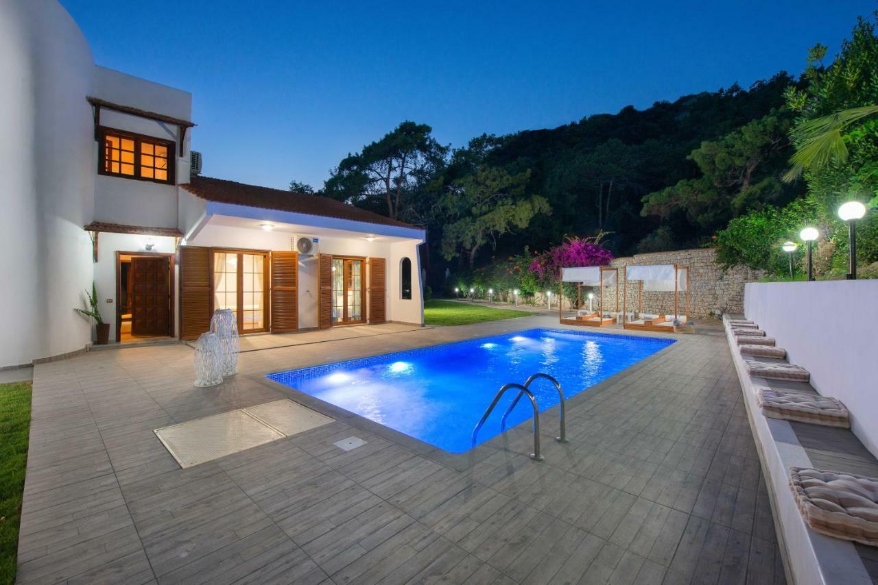 Una Villa Rhodes Ixia  Exterior foto